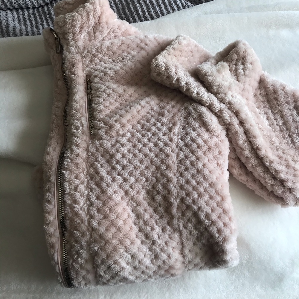 Fluffy and Soft Calvin Klein Zip Up
